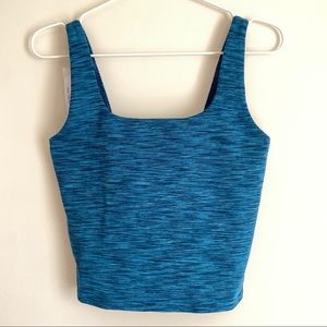 S Outdoor Voices Square Neck tank w. built in bra